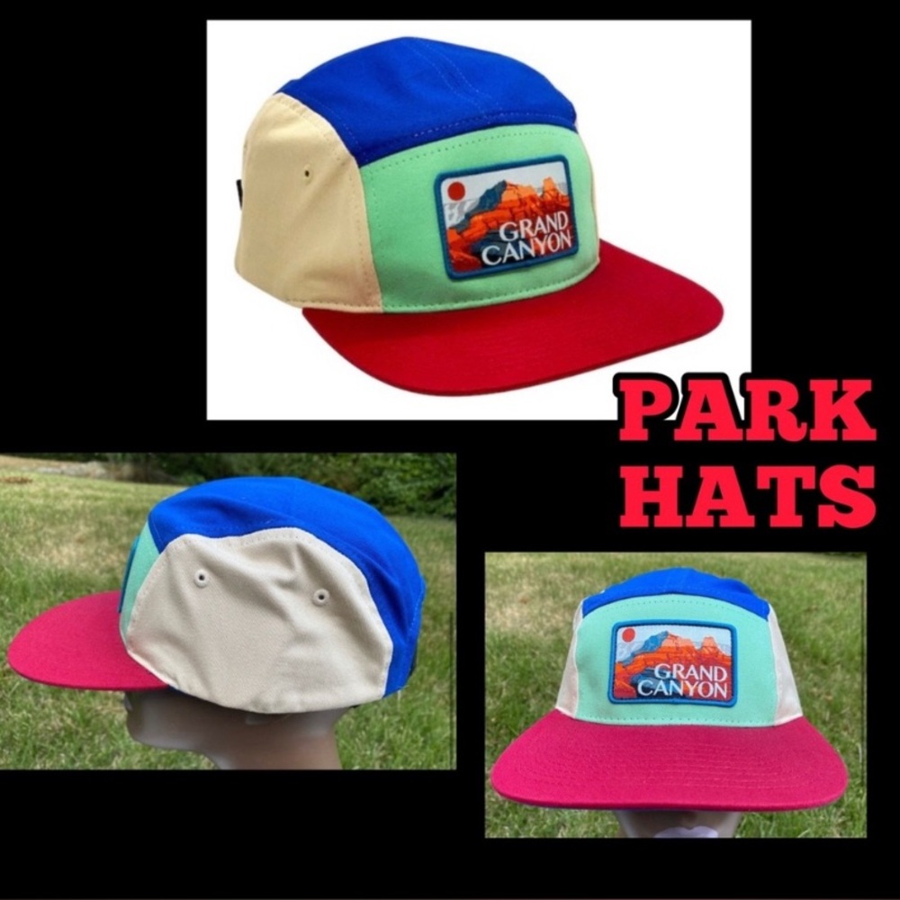 National Park Hat - Color Block Special Edition Hats New!